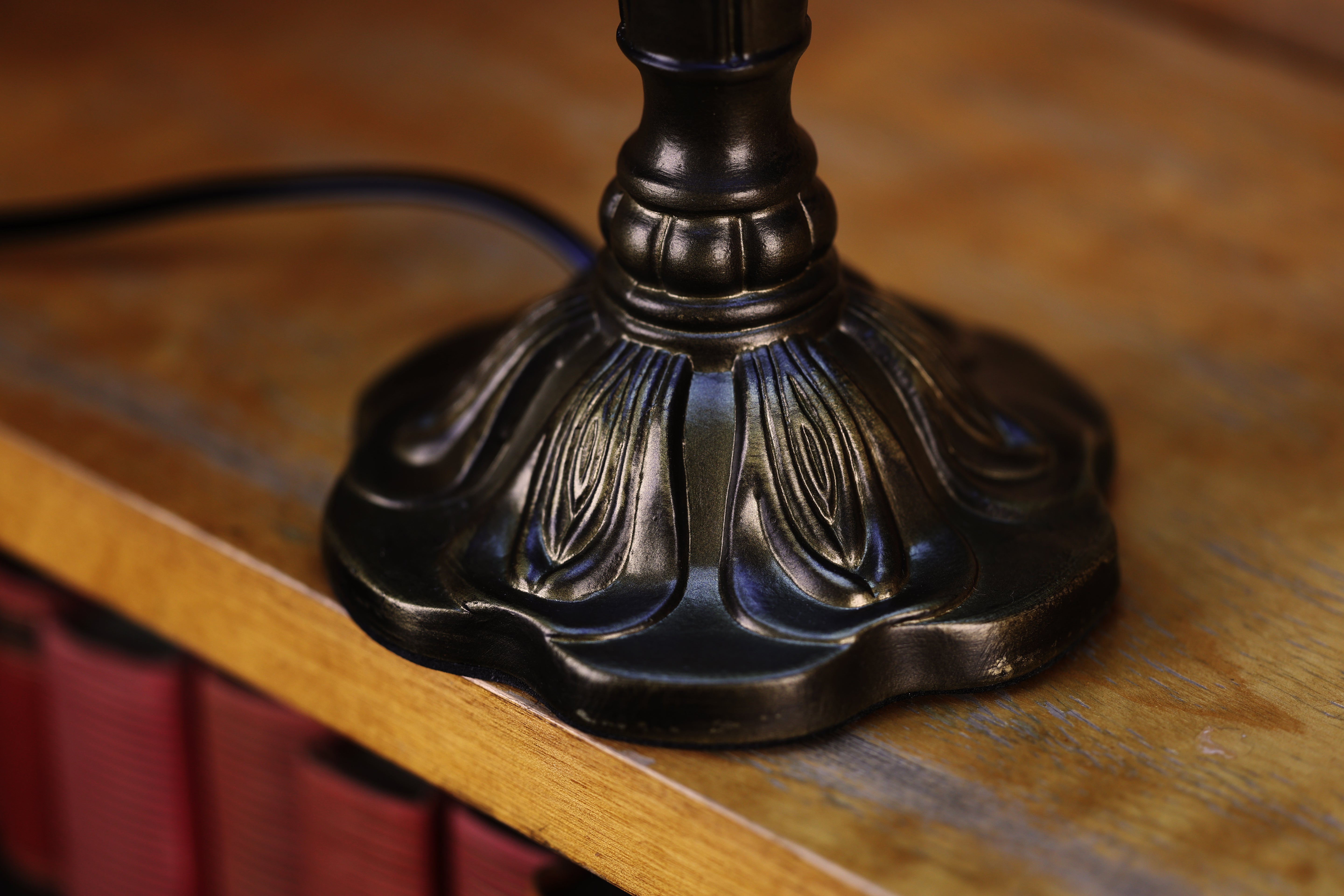 Lampe i Tiffany-stil, blå