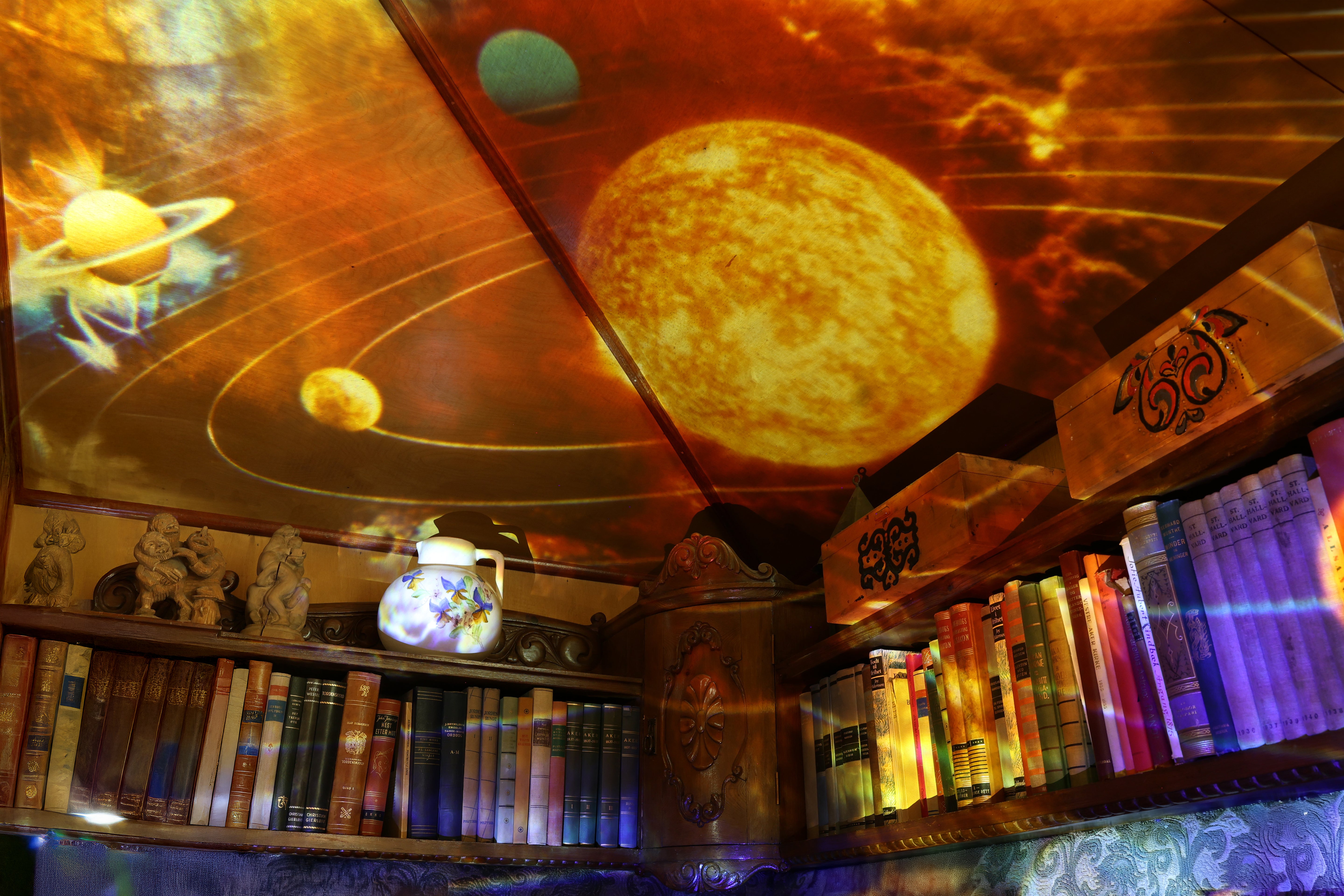 Galakseprosjektor (hvit)