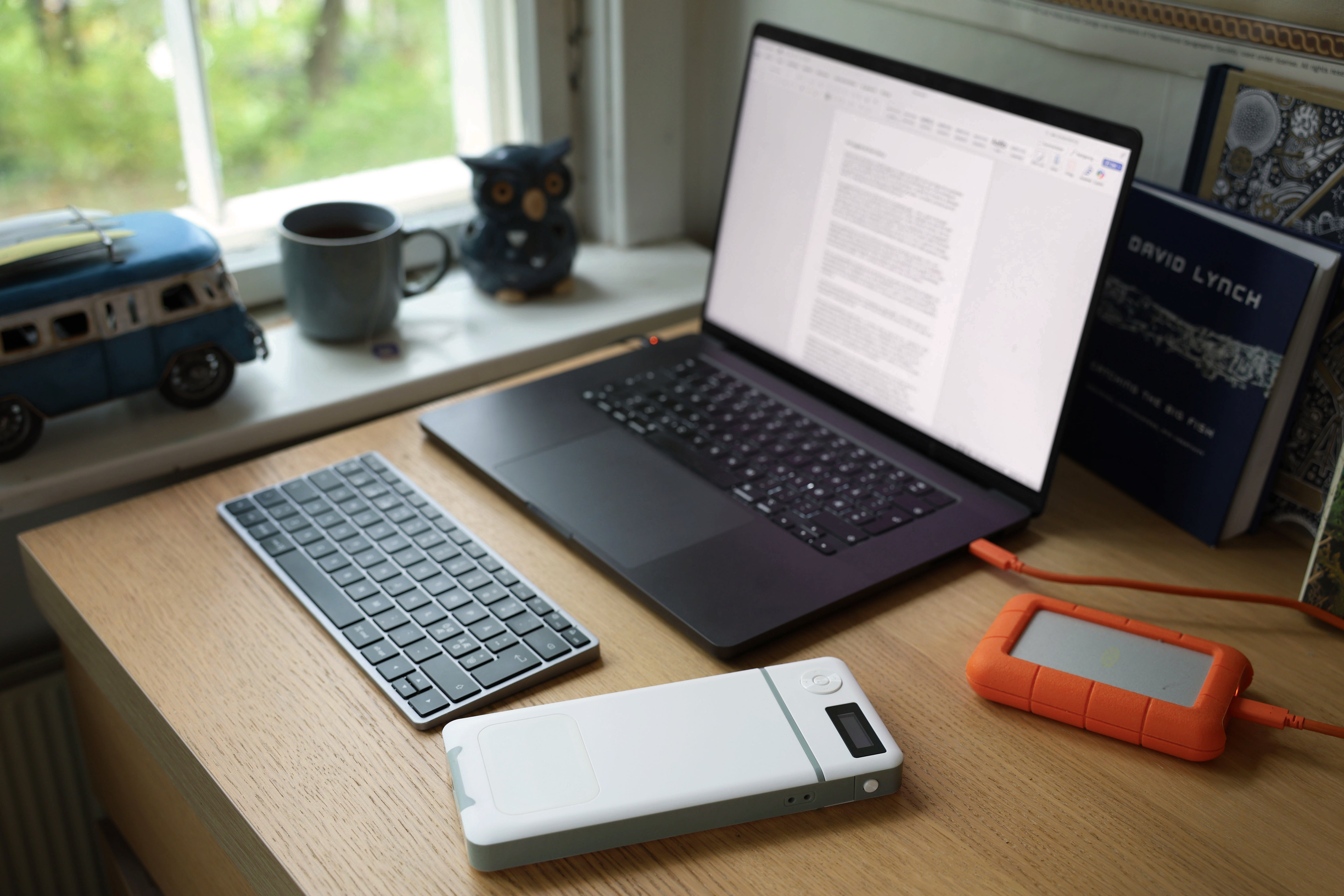 Låseboks til mobil – hvit