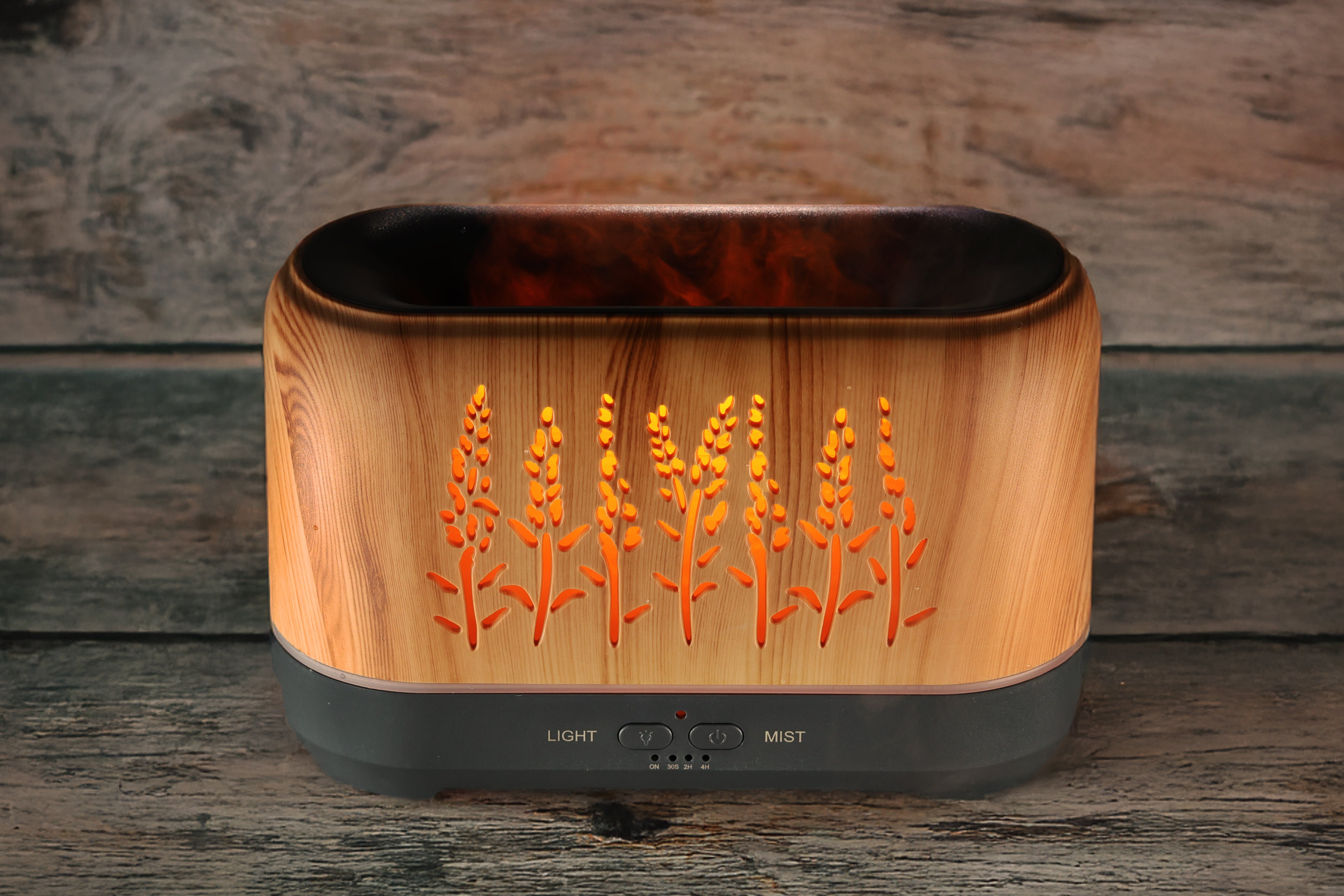 Diffuser med flammetåke (lyst tre)