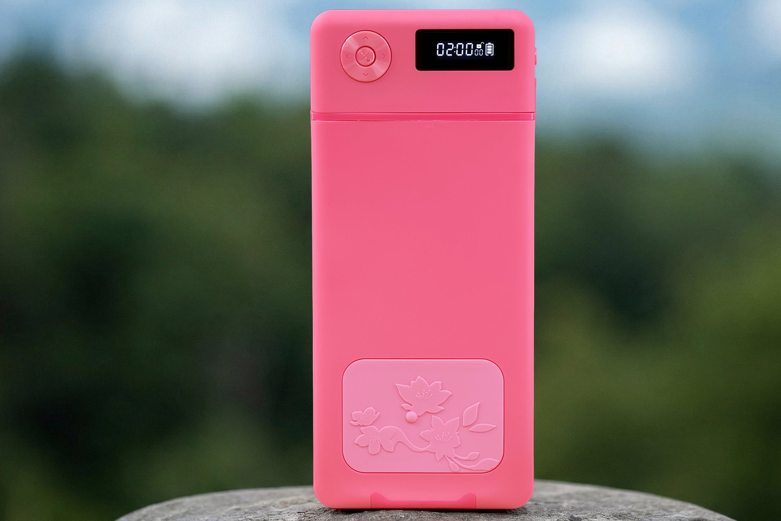 Låseboks til mobil – rosa