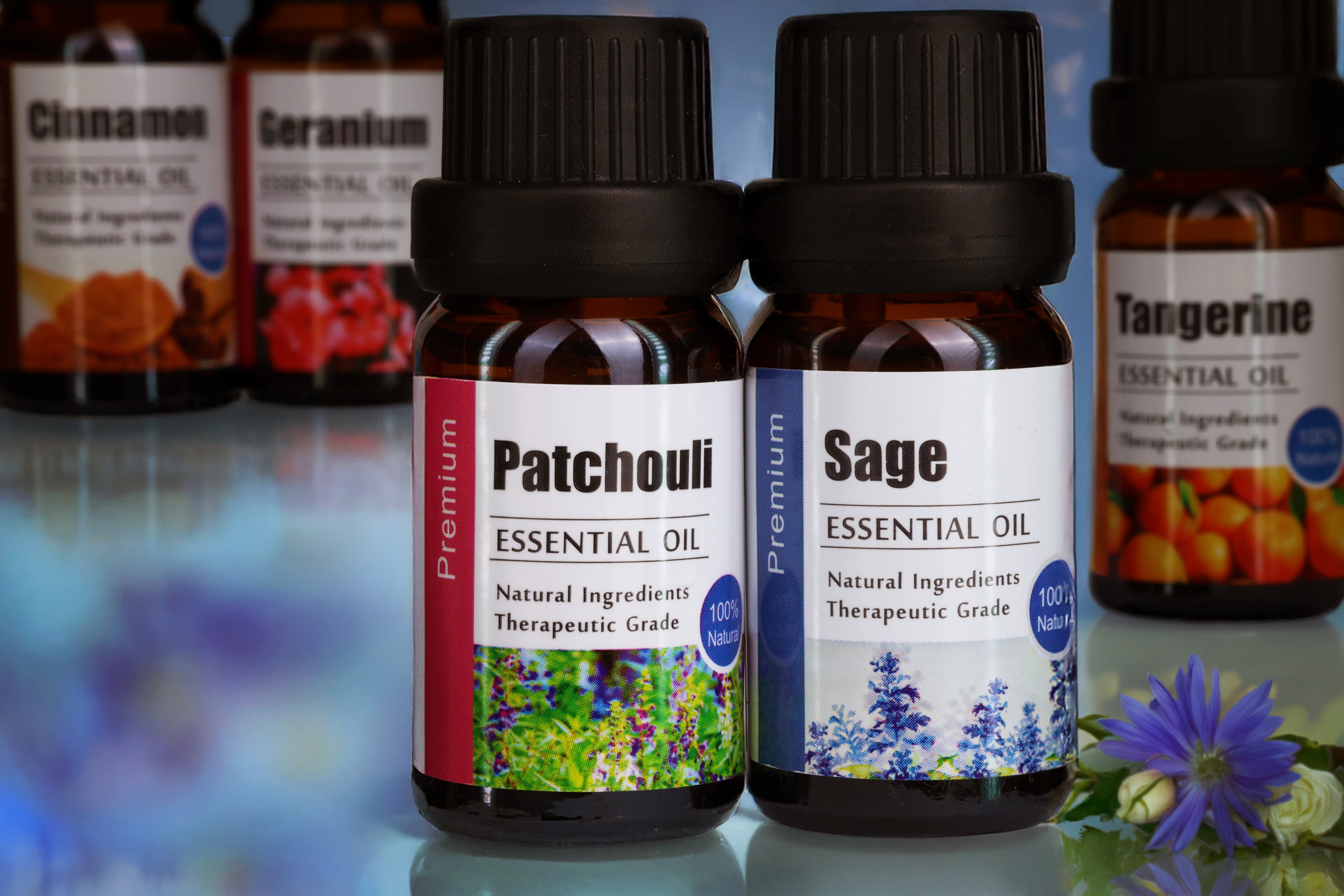 Eteriske oljer (20-pakning)