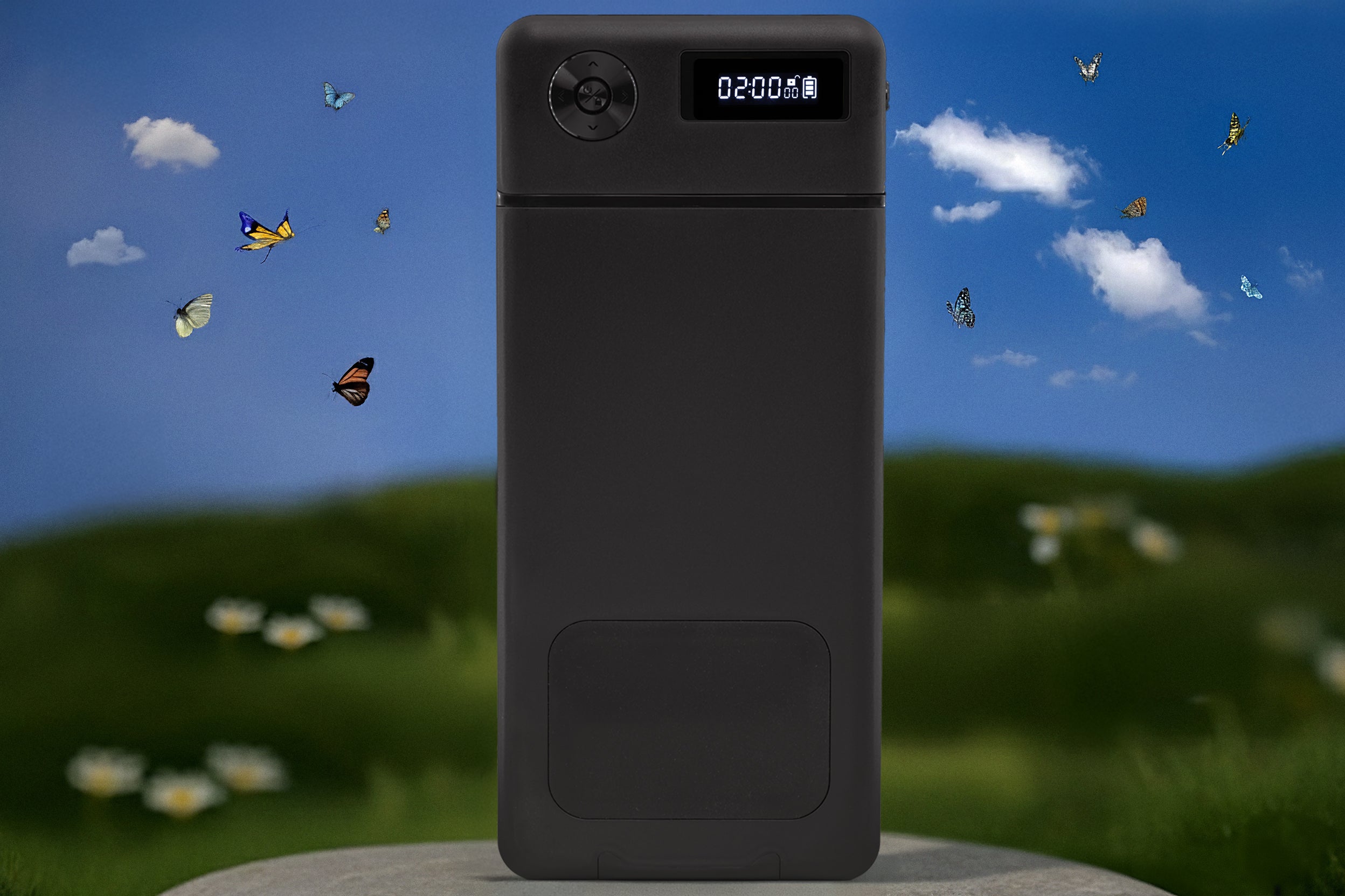 Låseboks til mobil – svart